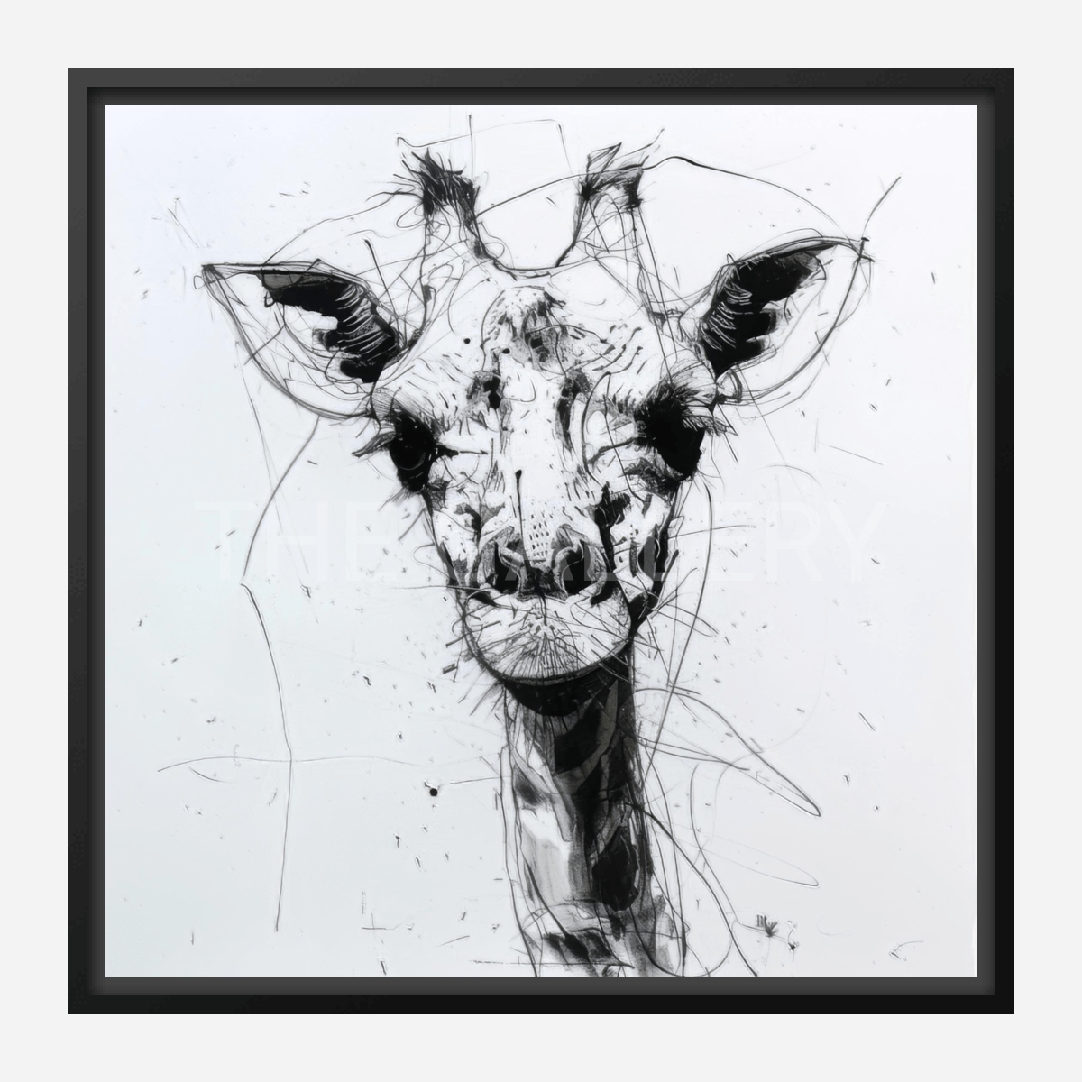 CWA00480 Giraffe Portrait