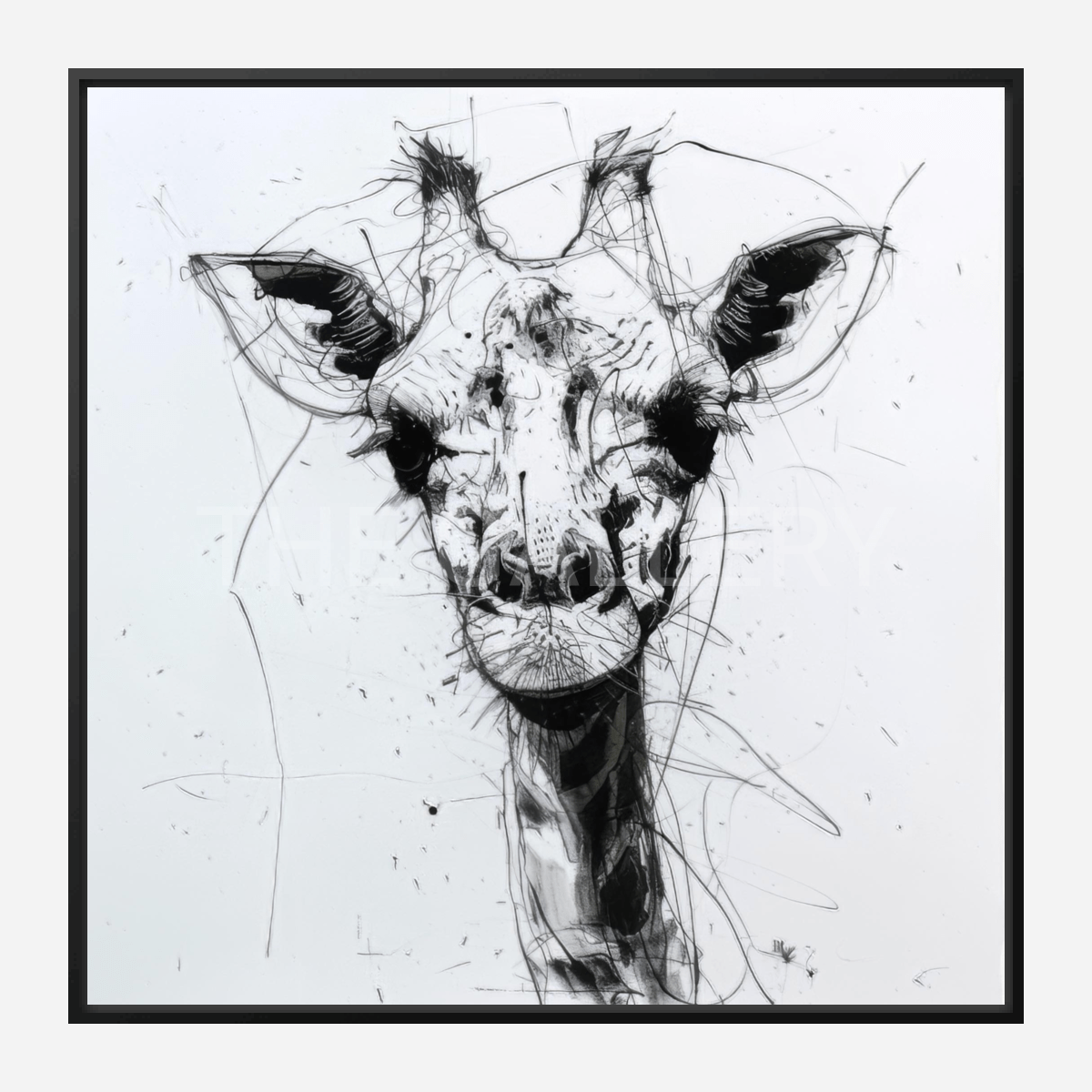 CWA00480 Giraffe Portrait