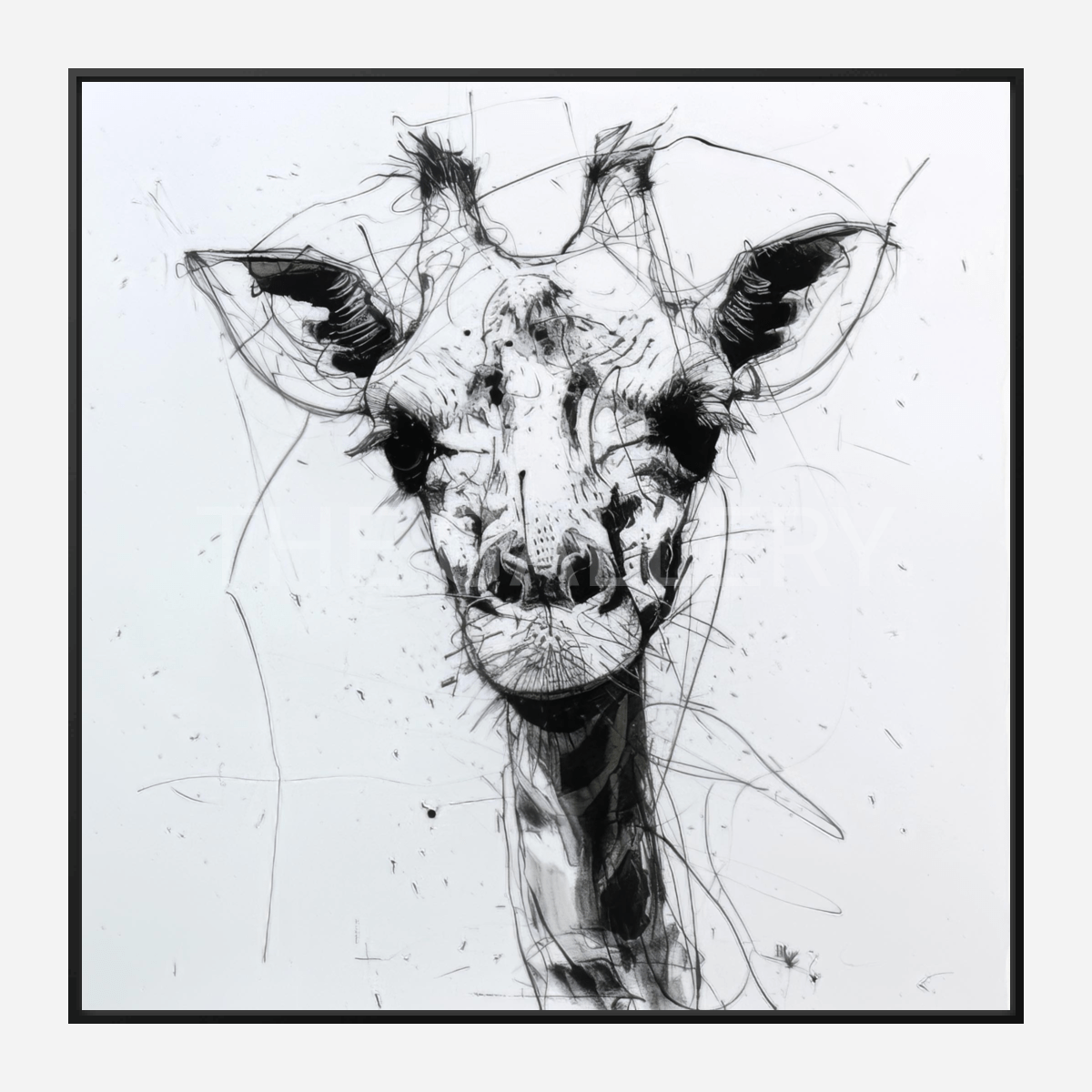 CWA00480 Giraffe Portrait