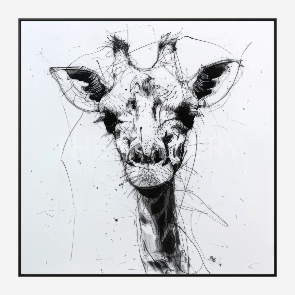 CWA00480 Giraffe Portrait