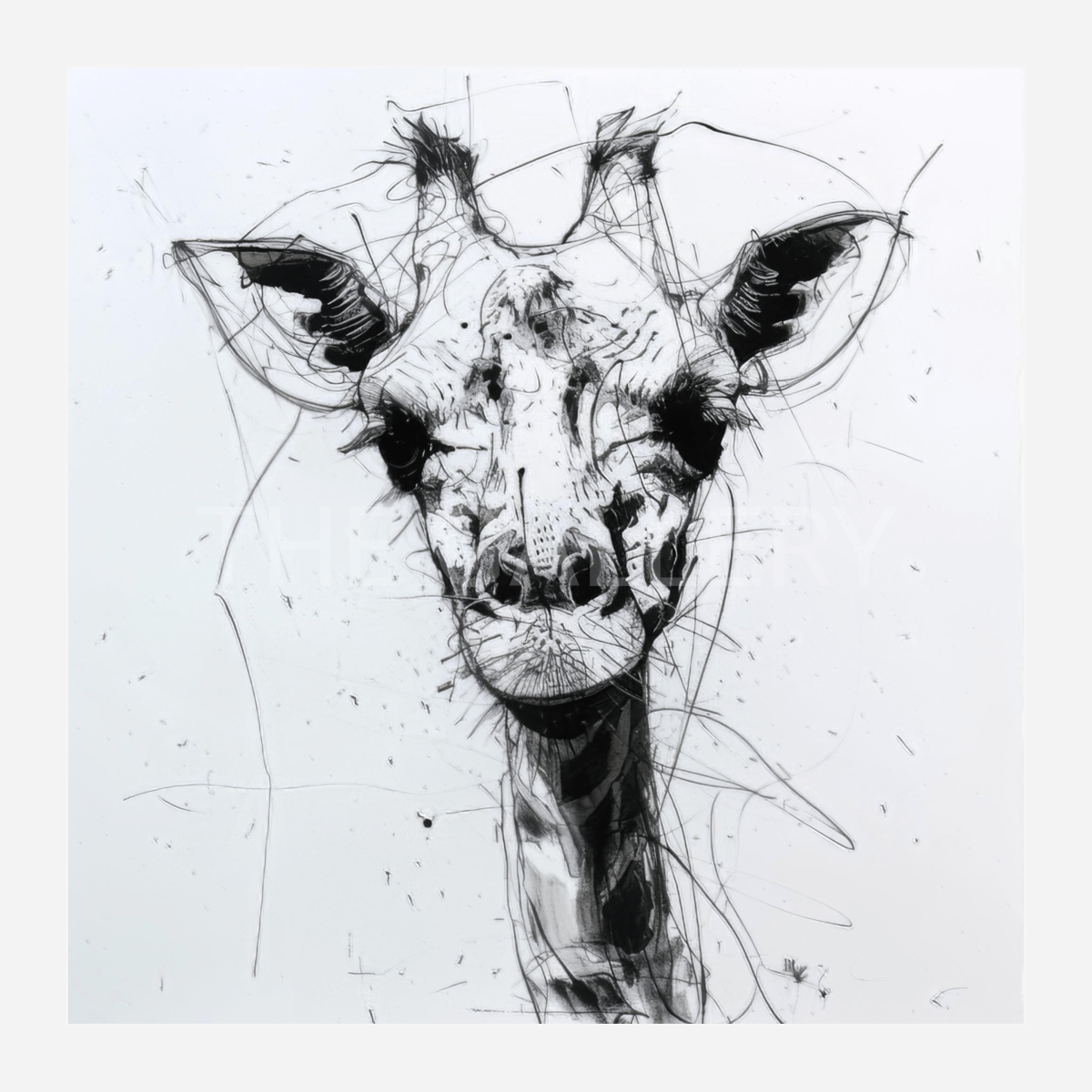 CWA00480 Giraffe Portrait