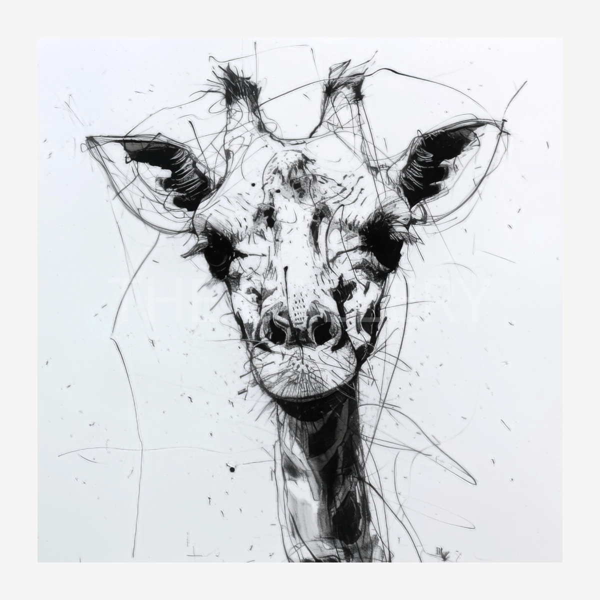 CWA00480 Giraffe Portrait