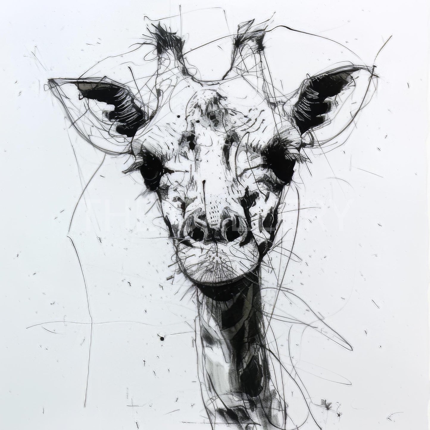 CWA00480 Giraffe Portrait