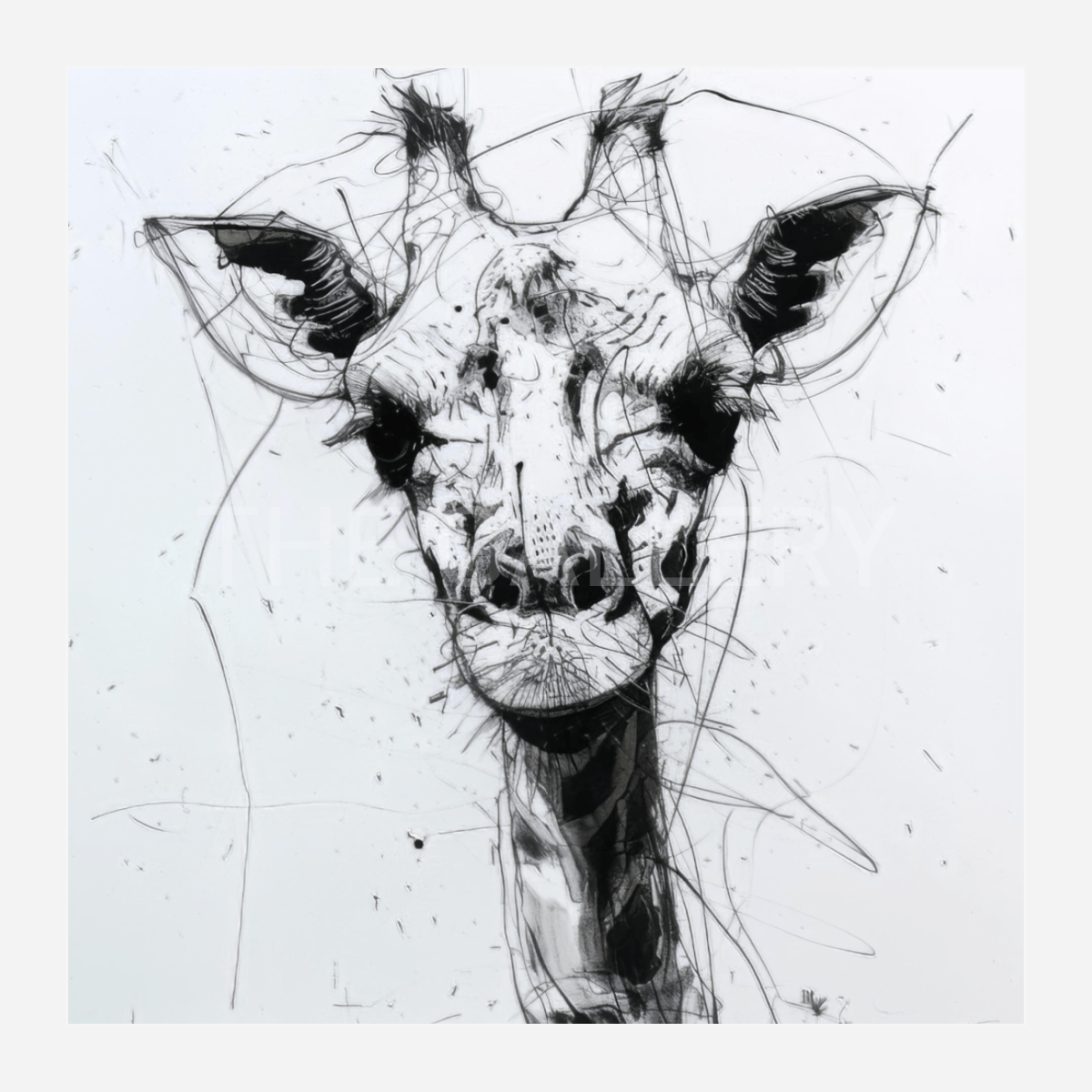 CWA00480 Giraffe Portrait