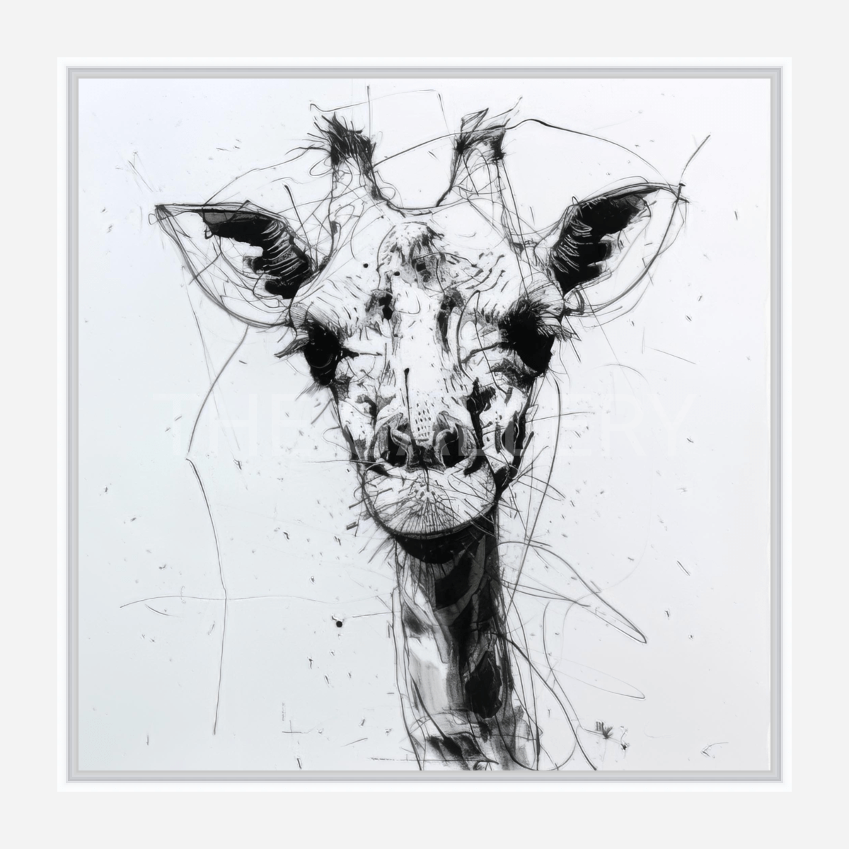CWA00480 Giraffe Portrait