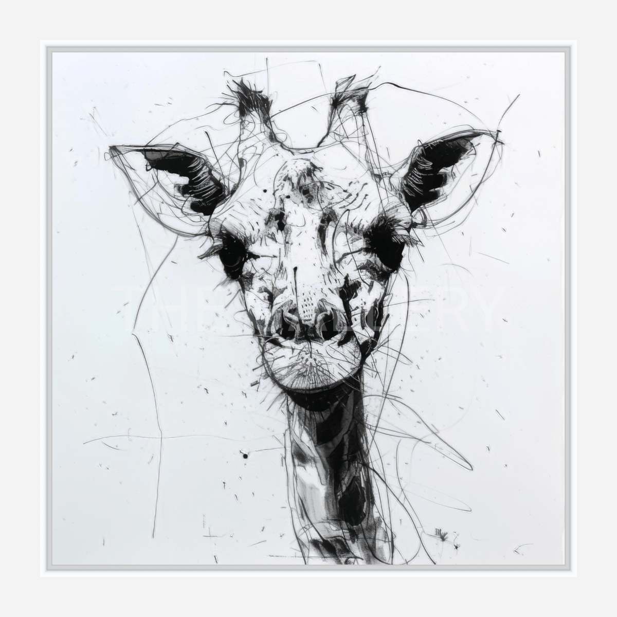 CWA00480 Giraffe Portrait