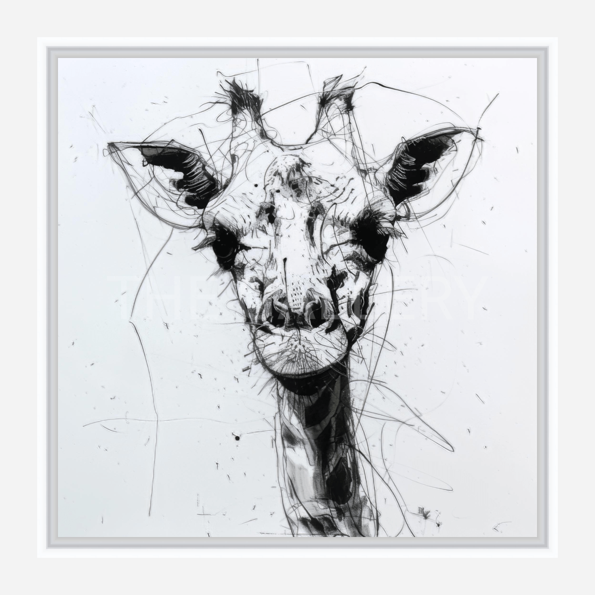 CWA00480 Giraffe Portrait