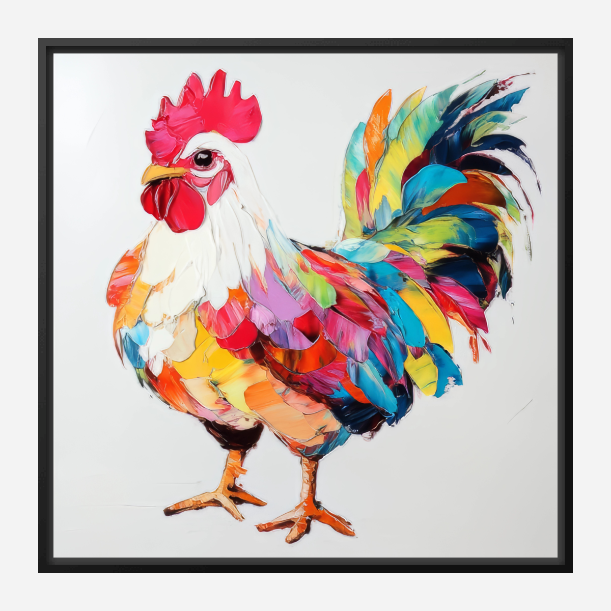 CWA00661 Cockerel In Colour