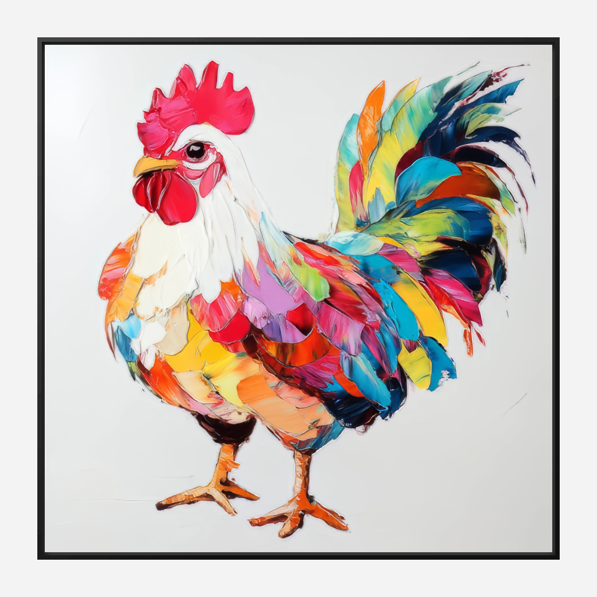 CWA00661 Cockerel In Colour
