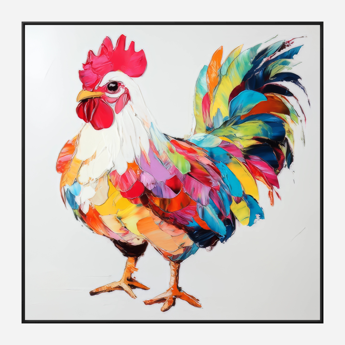 CWA00661 Cockerel In Colour