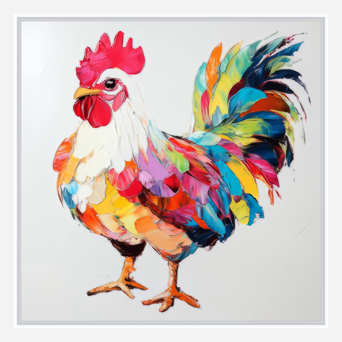 CWA00661 Cockerel In Colour