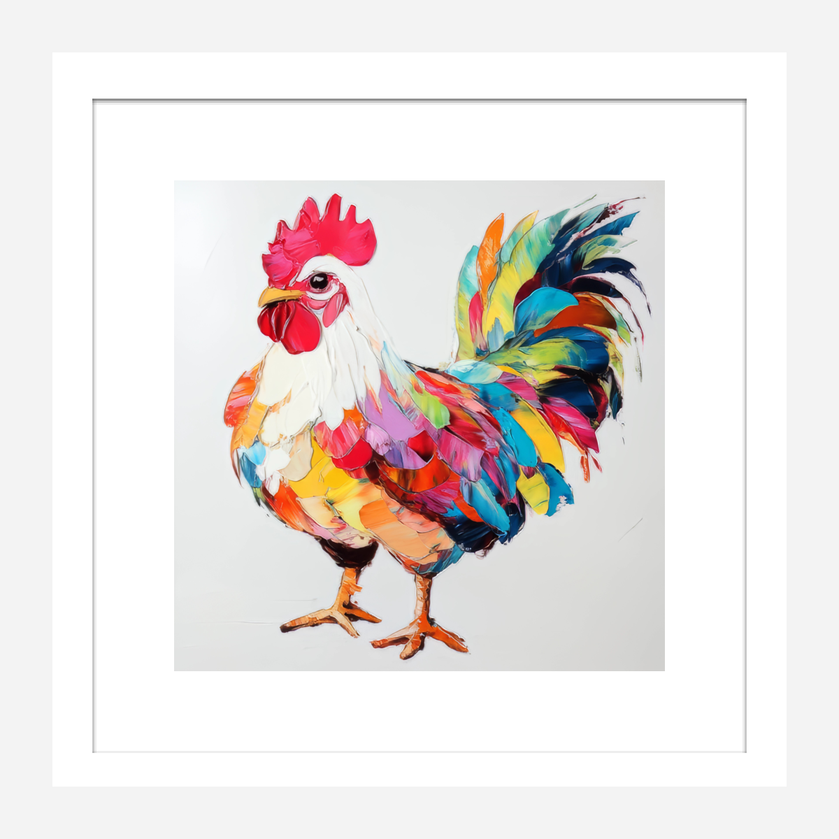 PP0000661 Cockerel In Colour
