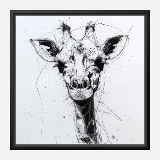 CWA00480 Giraffe Portrait