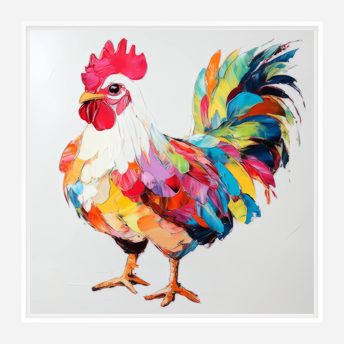 CWA00661 Rainbow Rooster