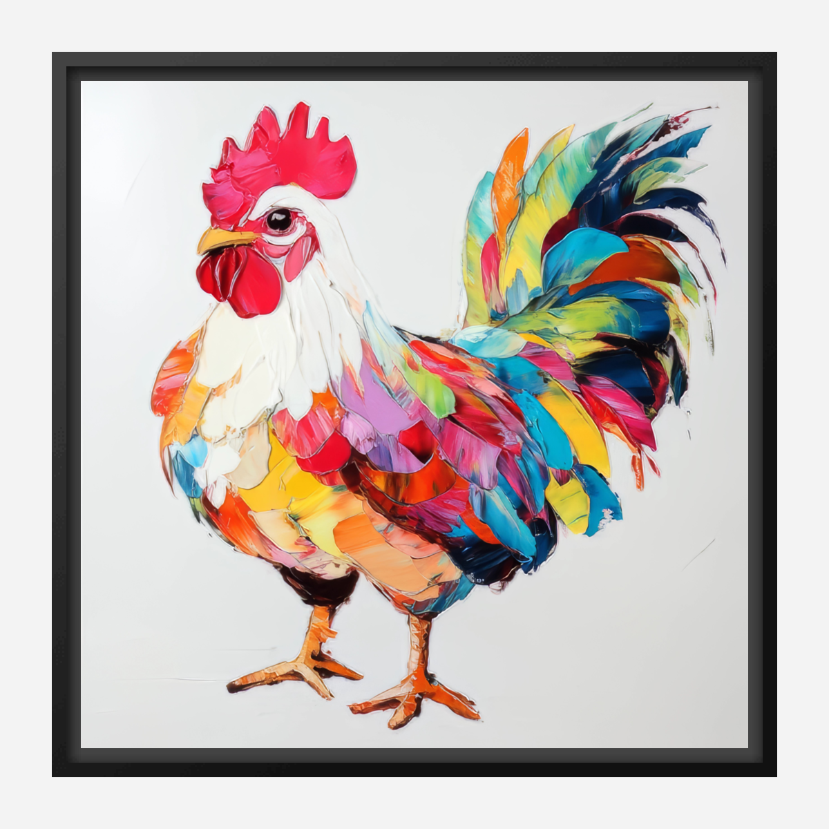 Cockerel in Colour