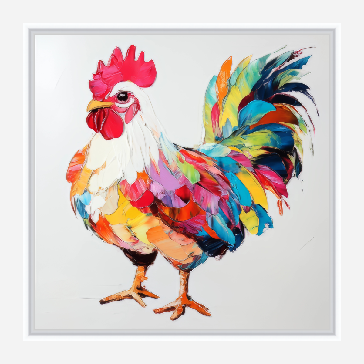 CWA00661 Rainbow Rooster