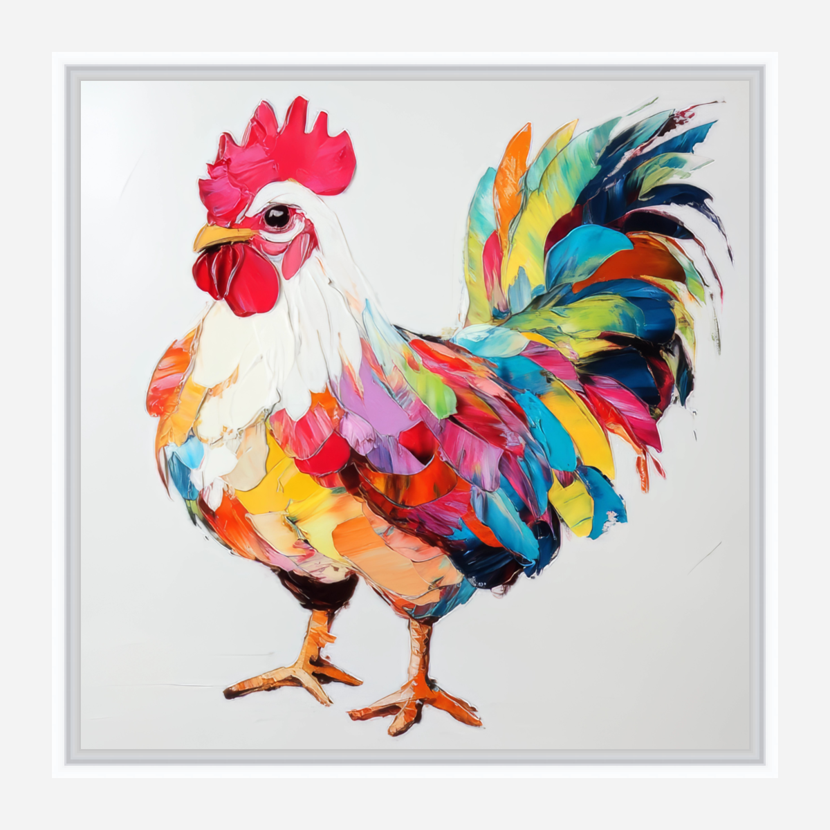 CWA00661 Rainbow Rooster