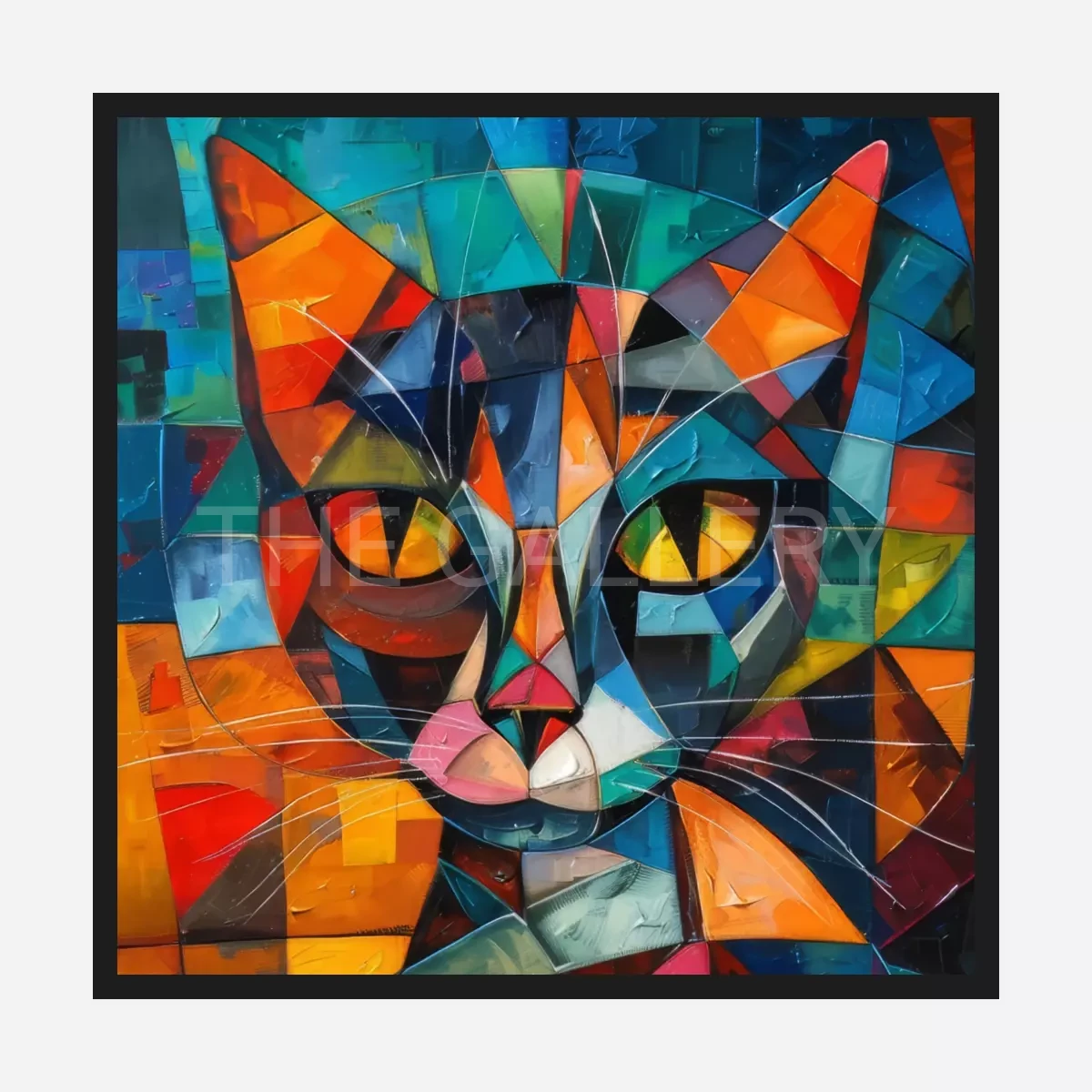 PP00436 Geometric Cat