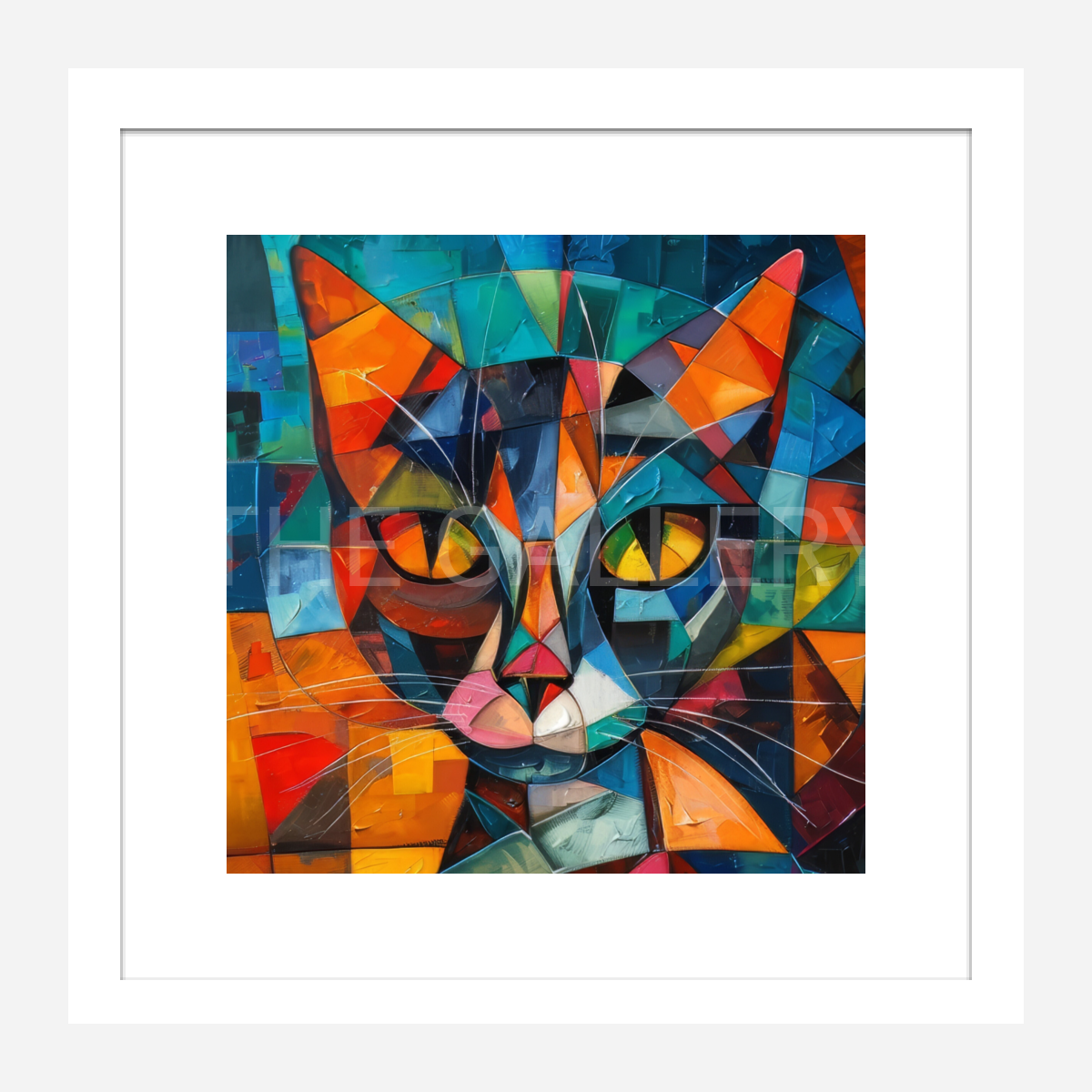 PP00436 Geometric Cat