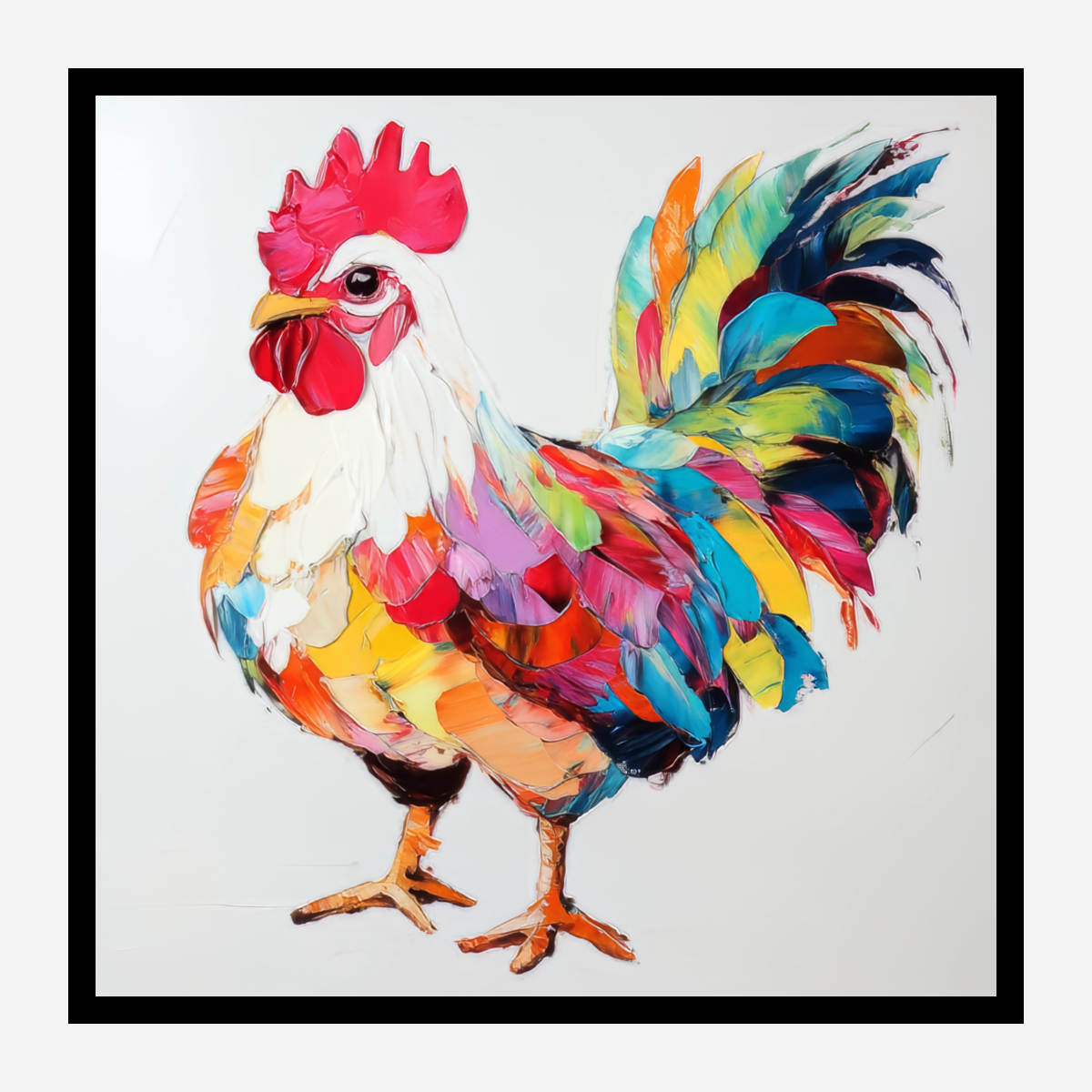 PP00661 Rainbow Rooster